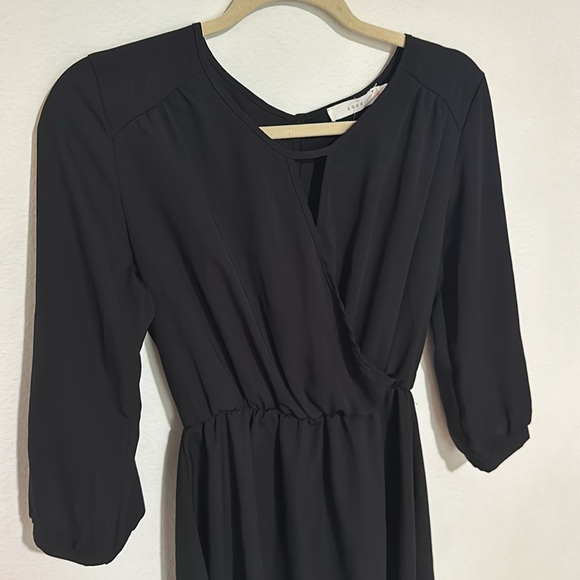 Lush Short Black Dress - Picture 1 of 5